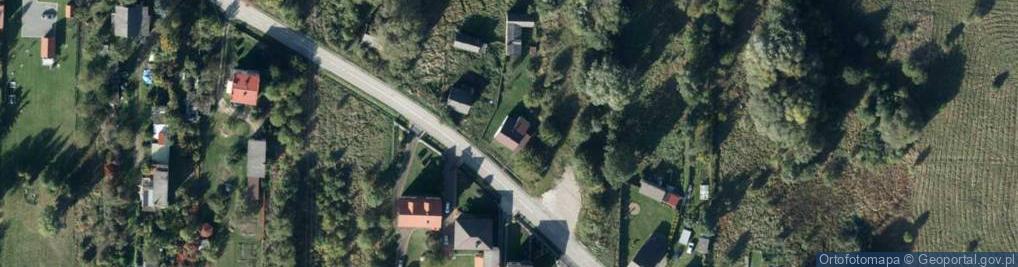 Zdjęcie satelitarne Książęca ul.
