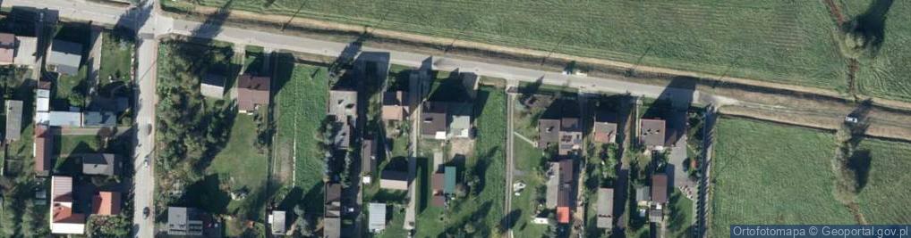 Zdjęcie satelitarne Książęca ul.