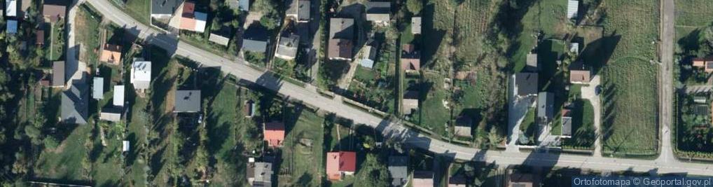 Zdjęcie satelitarne Książęca ul.