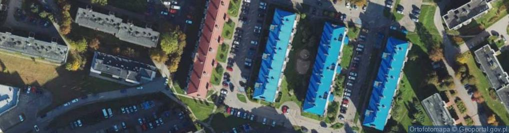 Zdjęcie satelitarne Księżnej Zofii ul.