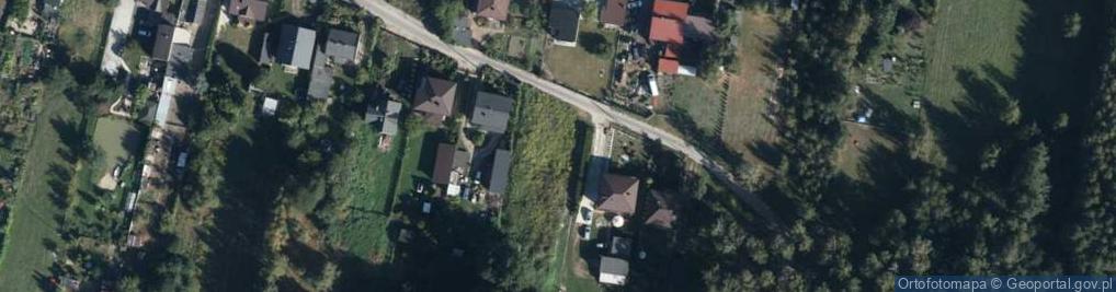 Zdjęcie satelitarne Księżycowa ul.