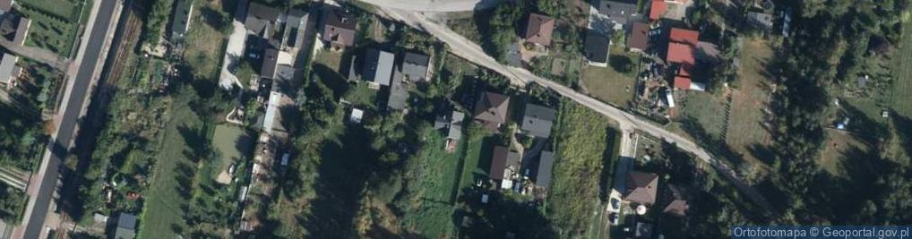Zdjęcie satelitarne Księżycowa ul.