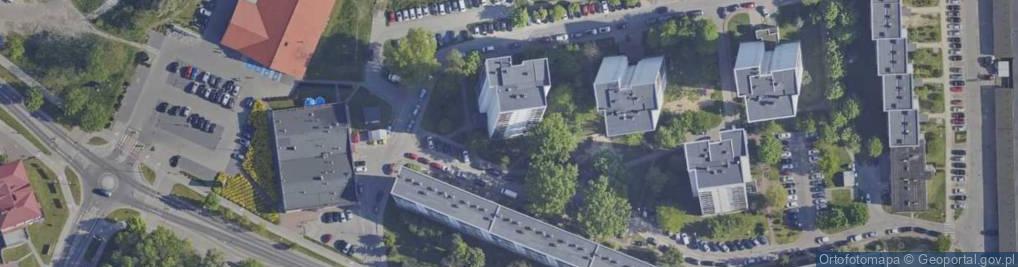 Zdjęcie satelitarne Księcia Józefa Poniatowskiego ul.