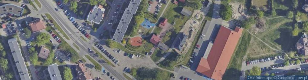 Zdjęcie satelitarne Księcia Józefa Poniatowskiego ul.