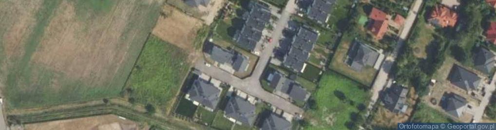 Zdjęcie satelitarne Księżycowa ul.