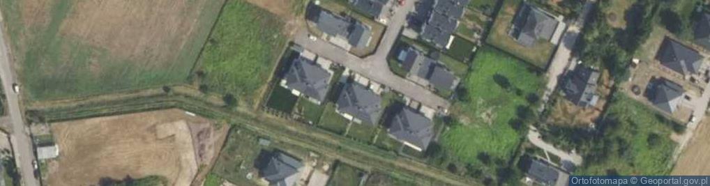 Zdjęcie satelitarne Księżycowa ul.