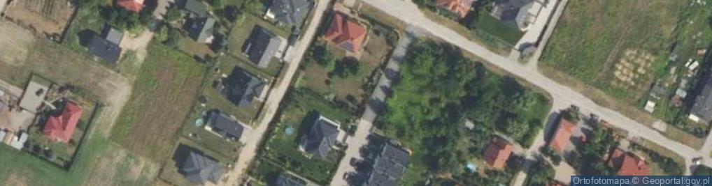 Zdjęcie satelitarne Księżycowa ul.