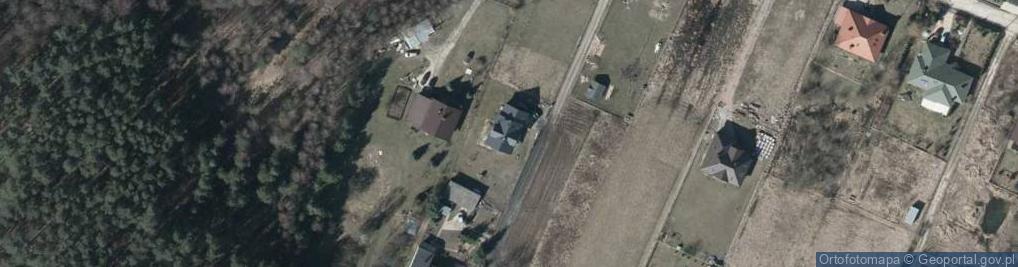 Zdjęcie satelitarne Książęca ul.