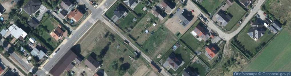 Zdjęcie satelitarne Księżycowa ul.