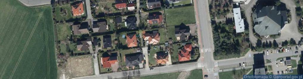 Zdjęcie satelitarne Księcia Alberta ul.