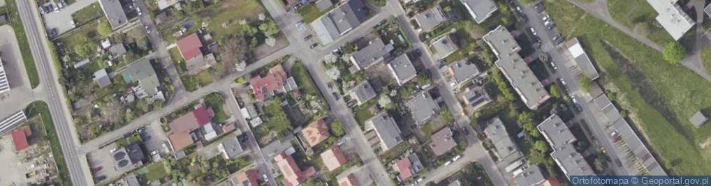 Zdjęcie satelitarne Księcia Józefa Poniatowskiego ul.