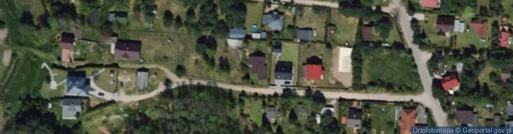 Zdjęcie satelitarne Książęca ul.