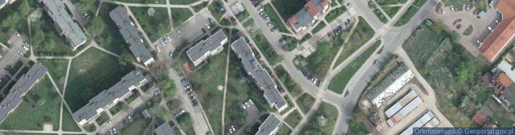 Zdjęcie satelitarne Księcia Bolka ul.