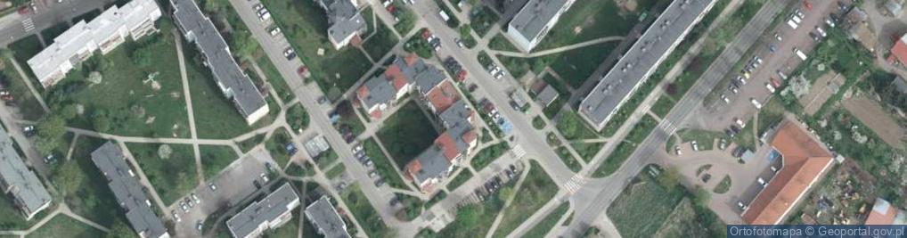 Zdjęcie satelitarne Księcia Bolka ul.