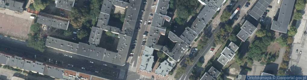 Zdjęcie satelitarne Księcia Bogusława X ul.