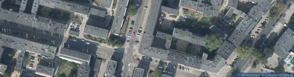 Zdjęcie satelitarne Księcia Bogusława X ul.