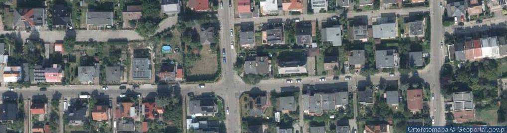Zdjęcie satelitarne Książacka ul.