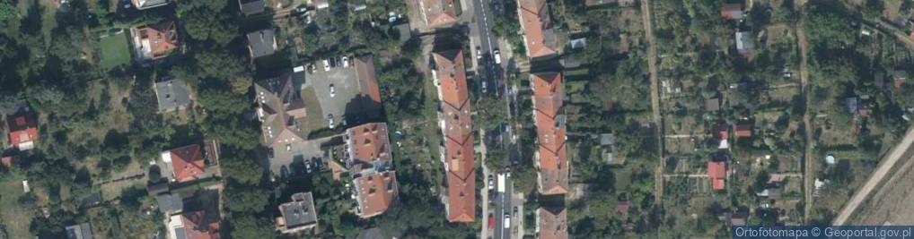 Zdjęcie satelitarne Księcia Józefa Poniatowskiego ul.