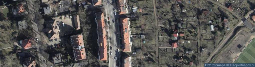 Zdjęcie satelitarne Księcia Józefa Poniatowskiego ul.
