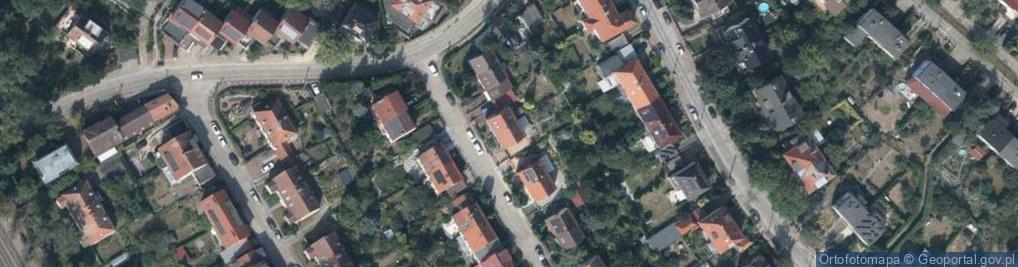 Zdjęcie satelitarne Księcia Borysa ul.