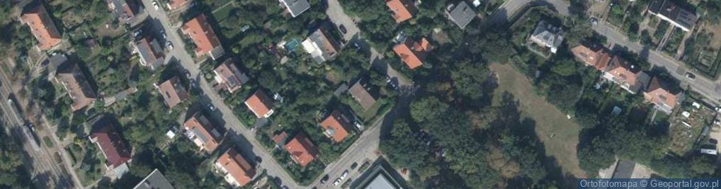 Zdjęcie satelitarne Księcia Borysa ul.