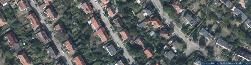 Zdjęcie satelitarne Księcia Borysa ul.