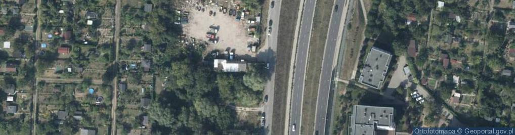 Zdjęcie satelitarne Księcia Warcisława I ul.