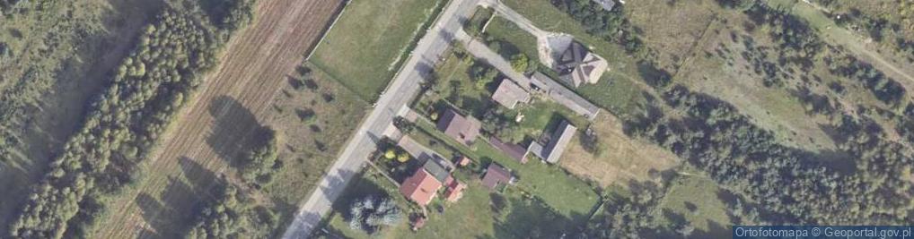 Zdjęcie satelitarne Książek Majdowski ul.