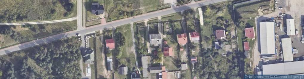 Zdjęcie satelitarne Książek Stary ul.