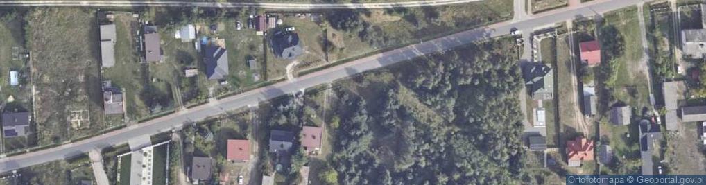 Zdjęcie satelitarne Książek Stary ul.