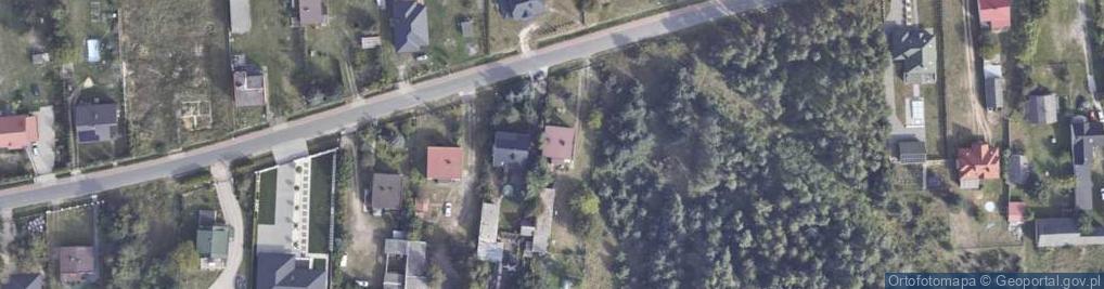 Zdjęcie satelitarne Książek Stary ul.