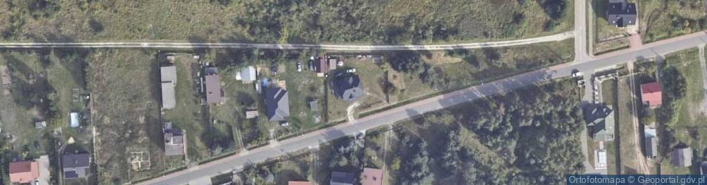 Zdjęcie satelitarne Książek Stary ul.