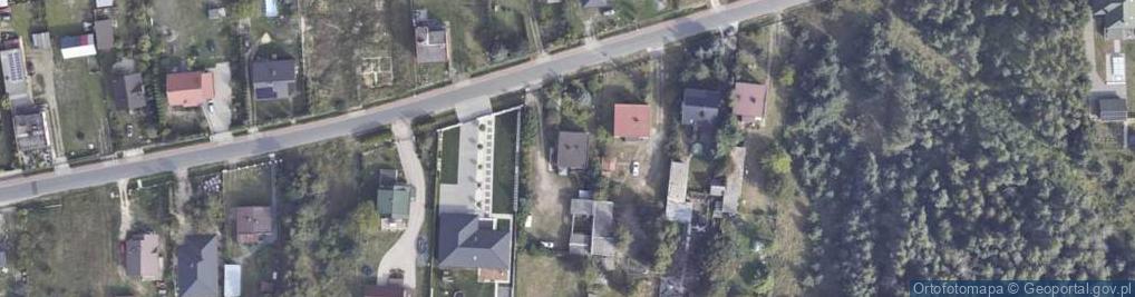 Zdjęcie satelitarne Książek Stary ul.