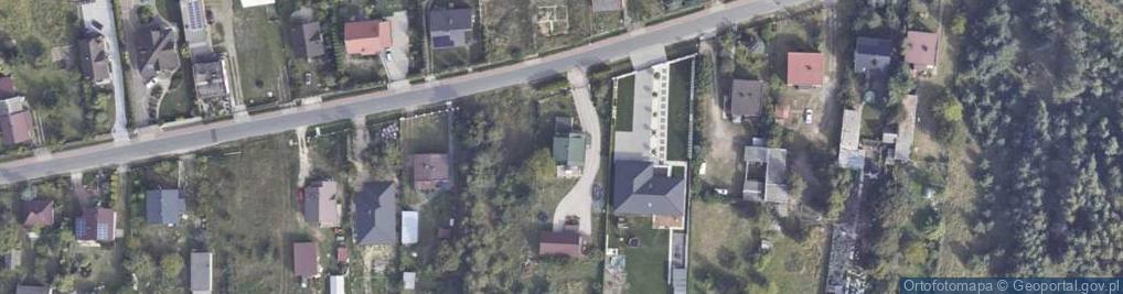 Zdjęcie satelitarne Książek Stary ul.