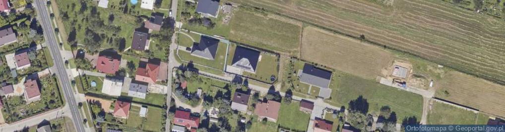 Zdjęcie satelitarne Księżycowa ul.