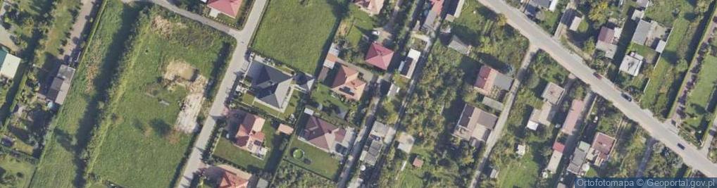 Zdjęcie satelitarne Księżycowa ul.