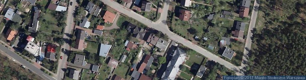 Zdjęcie satelitarne Księcia Witolda ul.