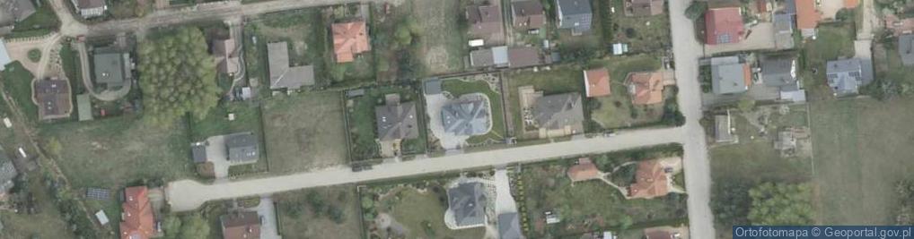 Zdjęcie satelitarne Księżycowa ul.