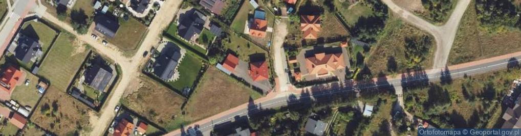 Zdjęcie satelitarne Książęca ul.
