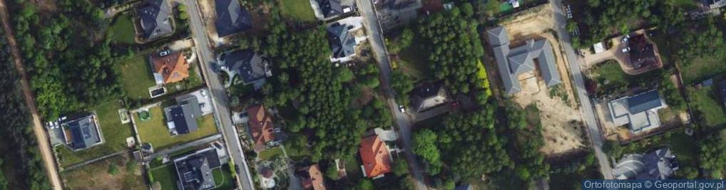 Zdjęcie satelitarne Księżycowa ul.