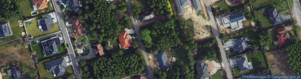 Zdjęcie satelitarne Księżycowa ul.