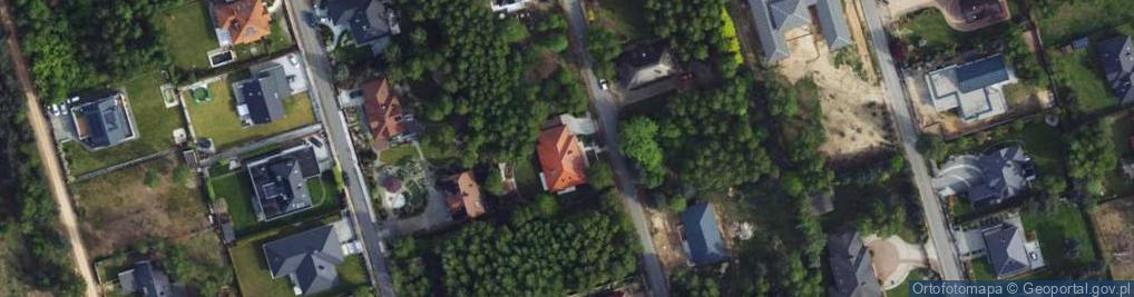 Zdjęcie satelitarne Księżycowa ul.