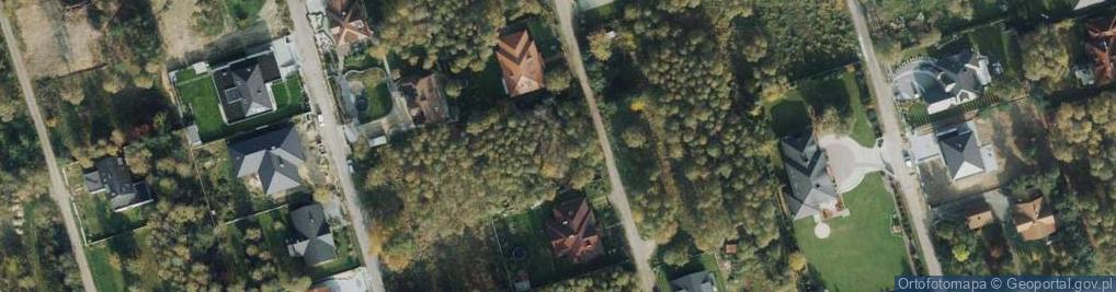 Zdjęcie satelitarne Księżycowa ul.