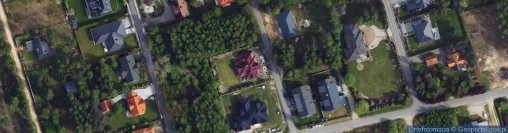 Zdjęcie satelitarne Księżycowa ul.