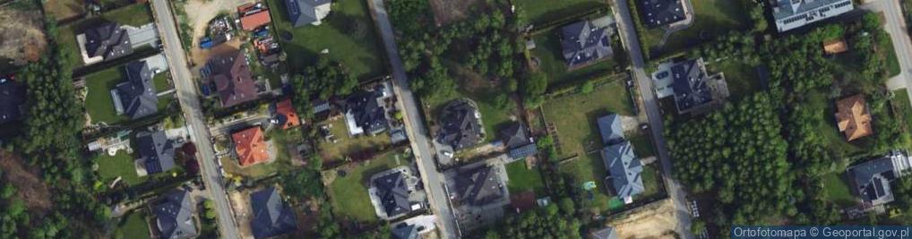 Zdjęcie satelitarne Księżycowa ul.