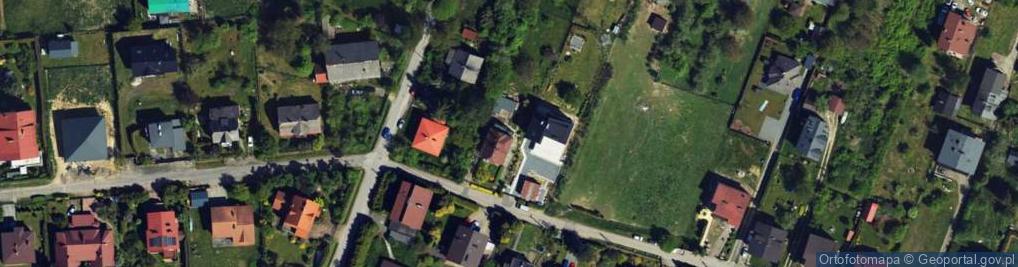 Zdjęcie satelitarne Księżycowa ul.