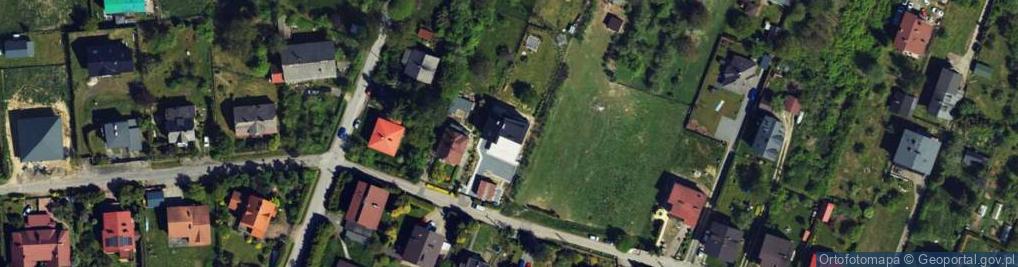 Zdjęcie satelitarne Księżycowa ul.