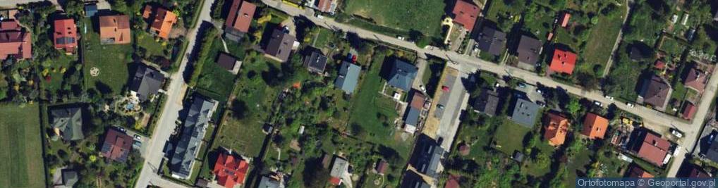 Zdjęcie satelitarne Księżycowa ul.