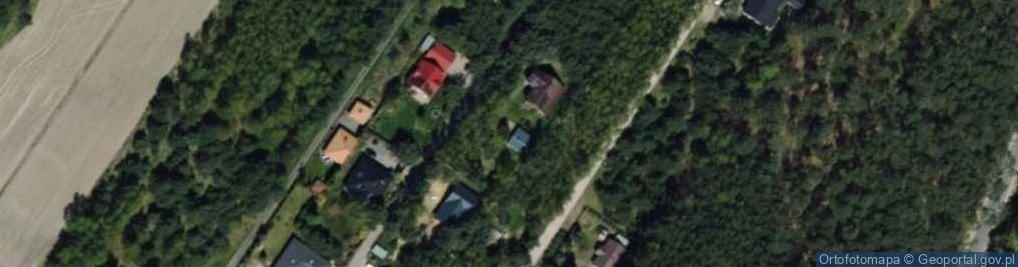 Zdjęcie satelitarne Księżycowa ul.