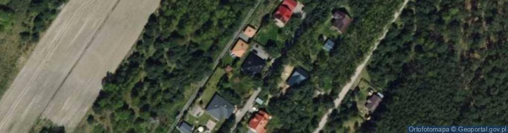 Zdjęcie satelitarne Księżycowa ul.